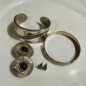 Vintage signed 925 Silver Jewelry A lot